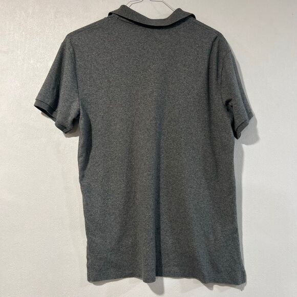 Polo by Ralph Lauren Men’s Medium Custom Fit Gray Polo Shirt – Short Sleeve Clas - Picture 2 of 5
